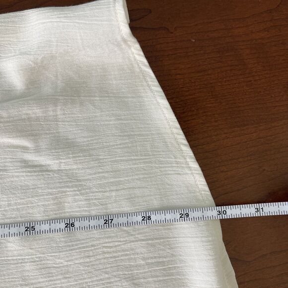 Eddie Bauer Thistle Tank with Cutwork Detail on V-Neck - NWT - Sz XXL, Cream - Picture 9 of 9